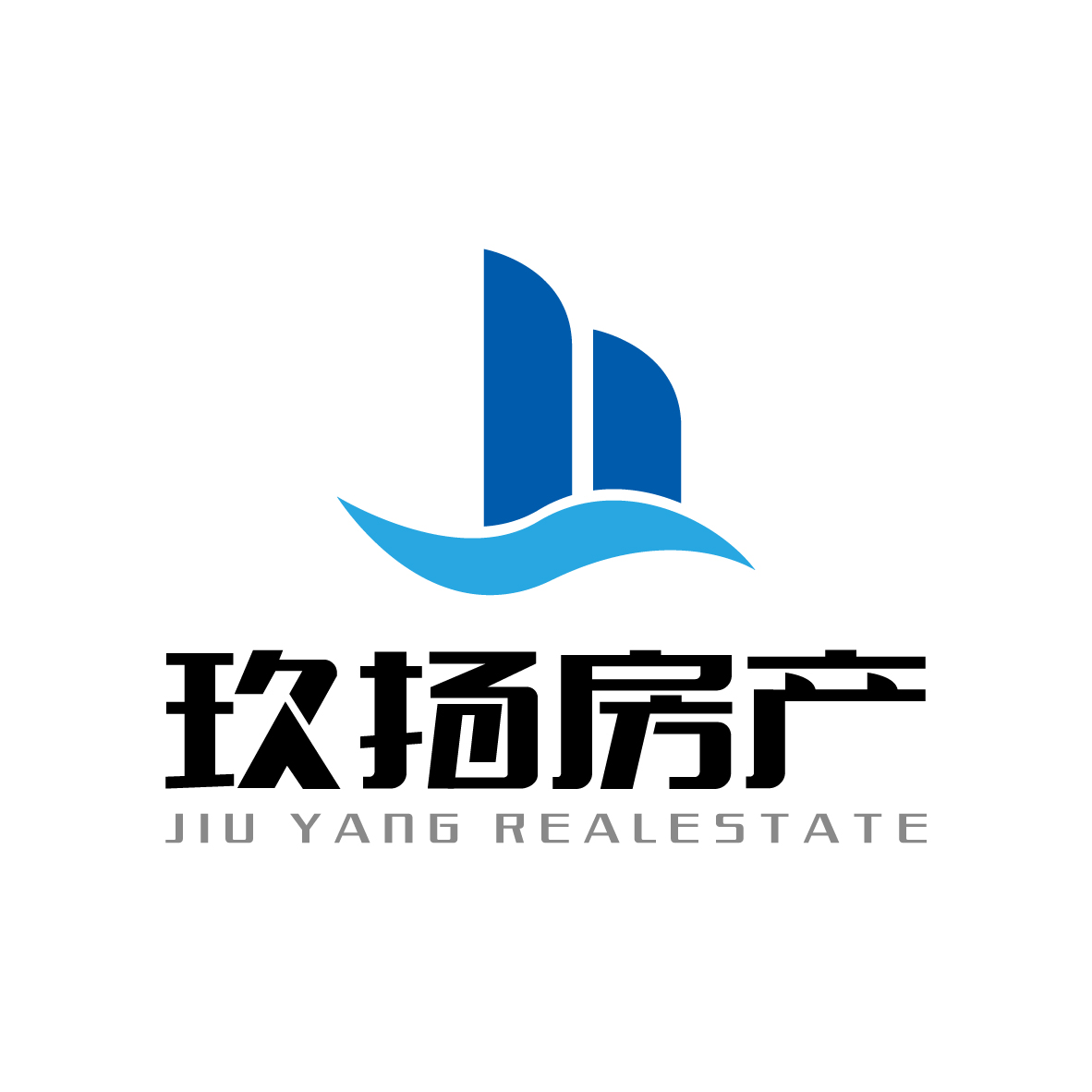 玖扬房产logo