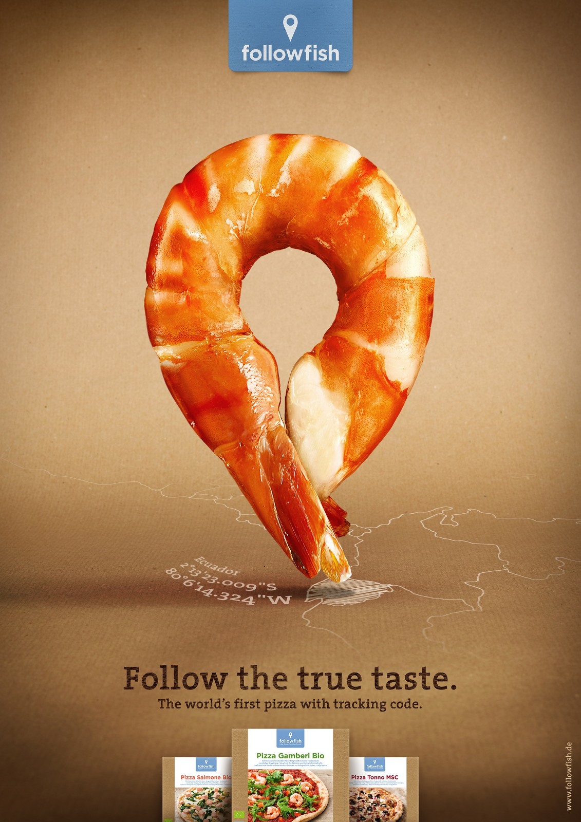 followfish食品创意海报设计欣赏_国外作品_店铺欣赏-致设计