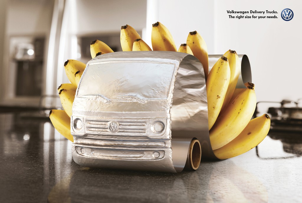 volkswagen大众汽车创意平面广告设计:你需.