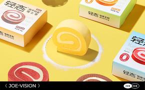 春日气息『瑞士卷蛋糕｜甜蜜分享』X JOE VISION设计图片