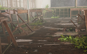 UE4废墟教室