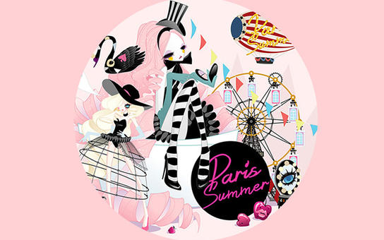 巴黎少女-奇幻的品牌视觉设计