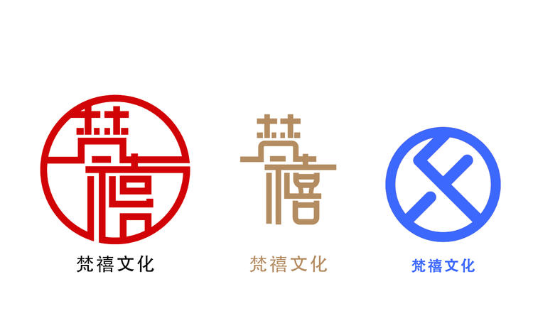 logo-梵禧设计图片