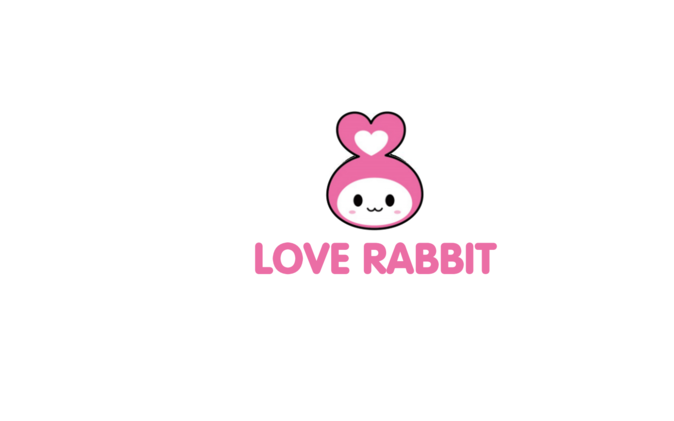 兔年心心兔IP萌系logo设计