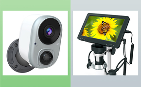 亚马逊摄像头和显微镜机设计设计图片