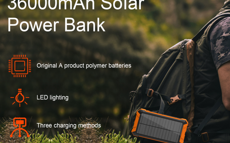 太阳能充电宝亚马逊美国站设计图片