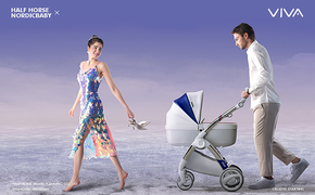 半马 X Nordicbaby 母婴品牌婴儿推车视觉包装案例