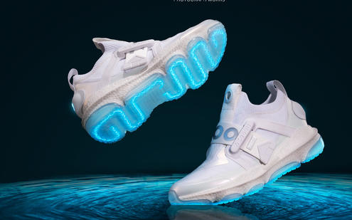 夜跑炫酷智能鞋子 | 炫酷科技感