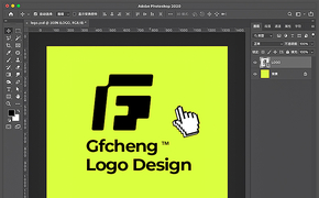GFC品牌Logo图形标志/Vi设计设计图片