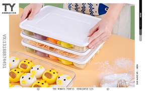 饺子盒 居家产品 居家用品 产品拍摄 纯色背景 可爱背景设计图片