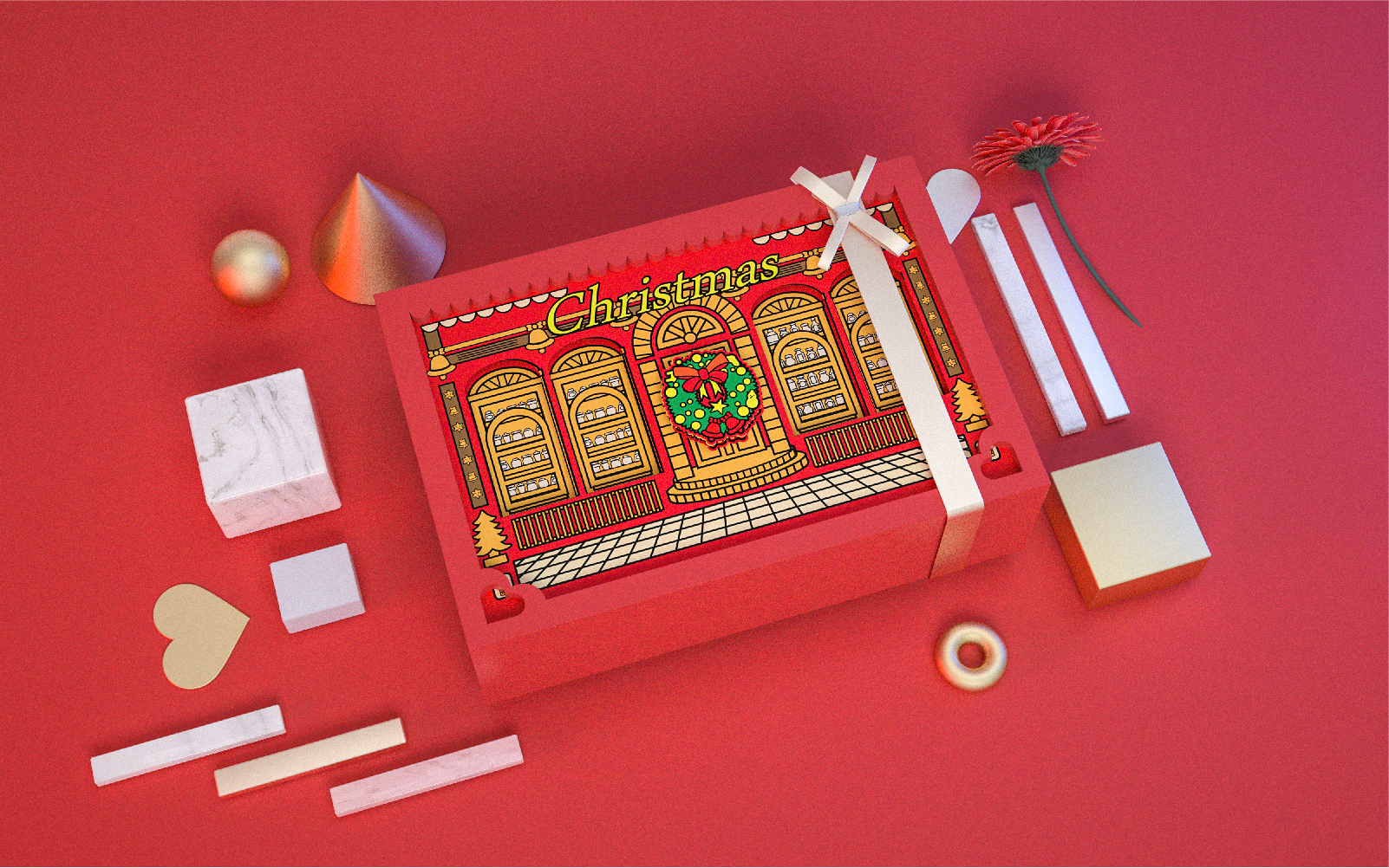 Merry Christmas圣诞节礼品形象项目设计 ---平面设计