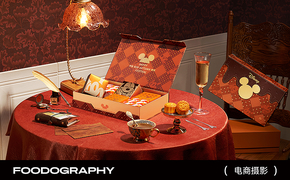 月饼摄影 | 迪士尼月饼礼盒 X 食摄集设计图片