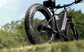 越野锂电自行车动画